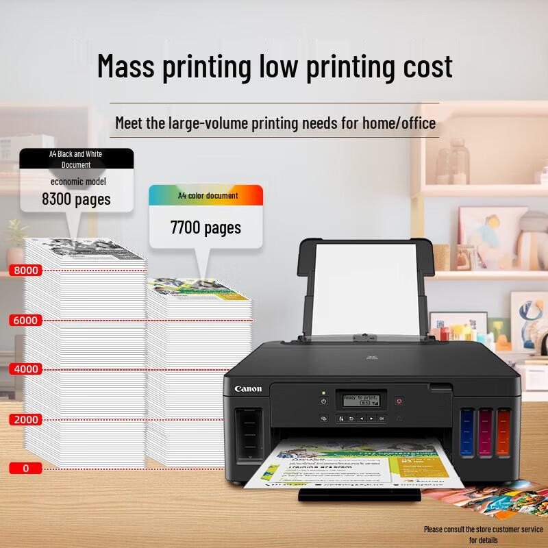 Canon G5080 Wireless Color Ink Tank Printer CN Plug (adapter Included)