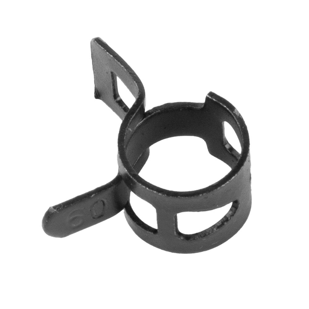 High Quality 50PCS Black Self Clamping Spring Hose Clips for Quick Setup