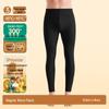 Men's Wool & Silk Blend Thermal Base Layer Leggings