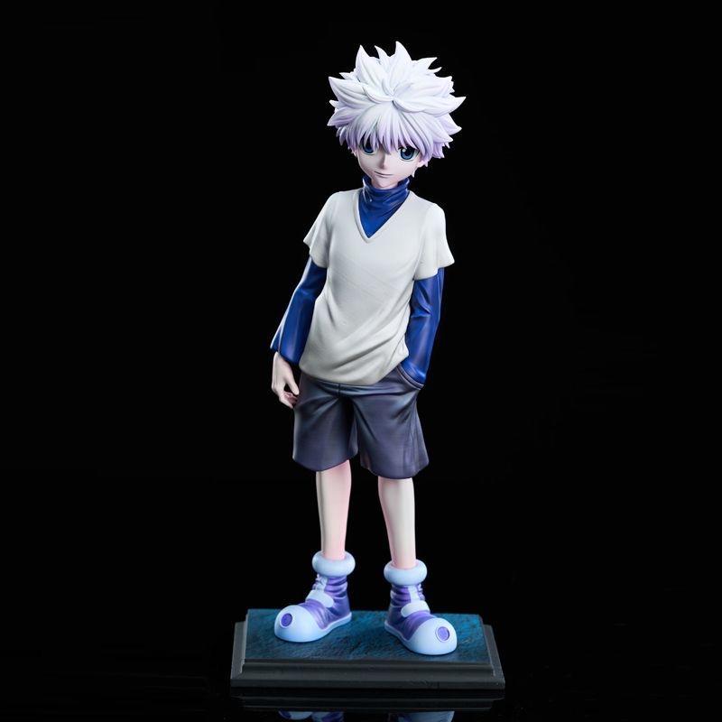 26cm/10.24inch Anime Hunter Figur Hunter Killua Zoldyck Figur Killua Actionfiguren Sammlungsmodell Spielzeug Geschenk