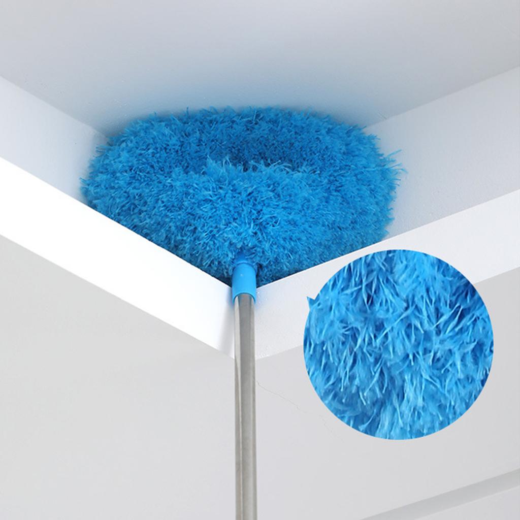 Telescopic Ceiling Fan Cleaning Brush With Durability Bristles Cleaner For Efficient Home And Car Interior Cleaning