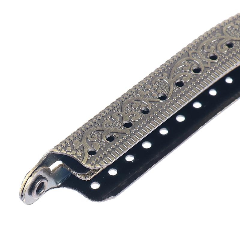 27 cm Trä Metallram Kisslås För Handväska Plånbok Tillbehör DIY Handgjord