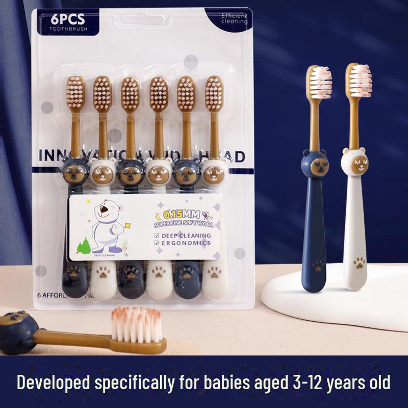 

Зубная щетка Sam s с мягкой щетиной и широкой головкой, 6 шт. в упаковке для взрослых