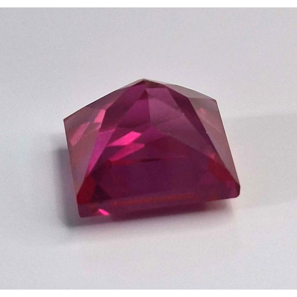 Natural Pink Sapphire 11-13 Ct Princess Cut Certified Fabulous Loose Gemstone