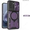 Rotate Slide Lens Armor Funda for Motorola Moto G67 Power 5G India Case for Motorola G67 Power 5G Case Magnetic Ring Stand Cover