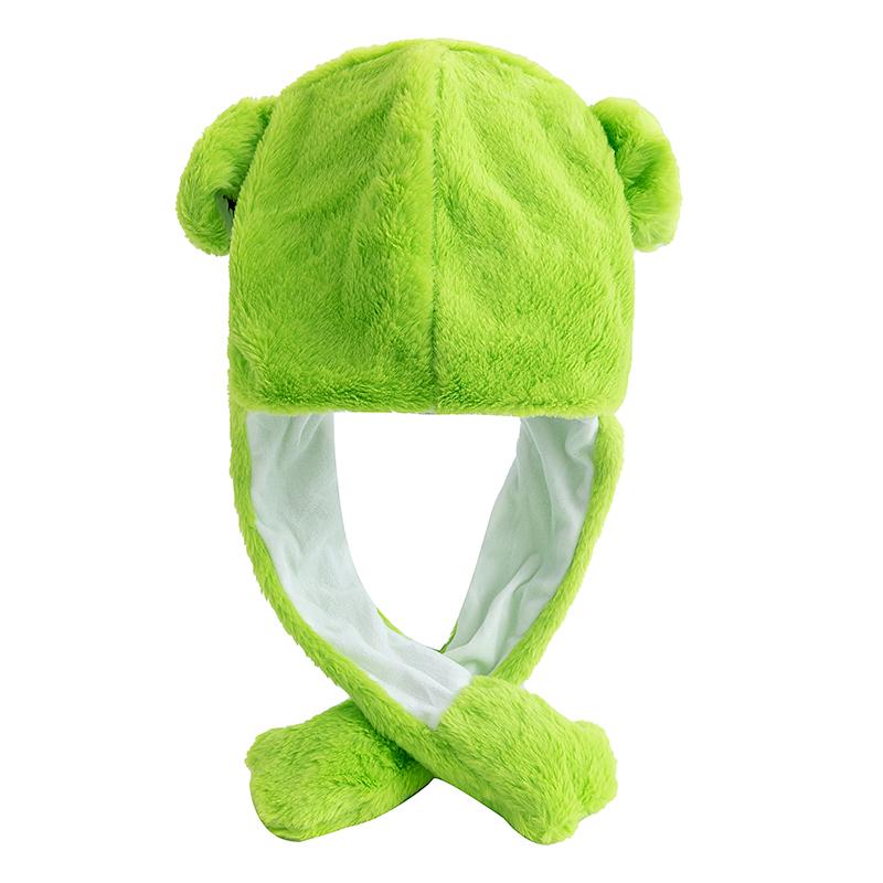 New Style Unisex Funny Ear Hat Various Animal Style Couple Cute Ear Moving Up Cap Men Women Rabbits Ears Winter Lovely Hats