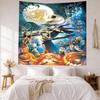 Christmas Nightmare Wall Decor Tapestry Art For Pet Memorial Birthdaywedding Party Backdrop Family Gift