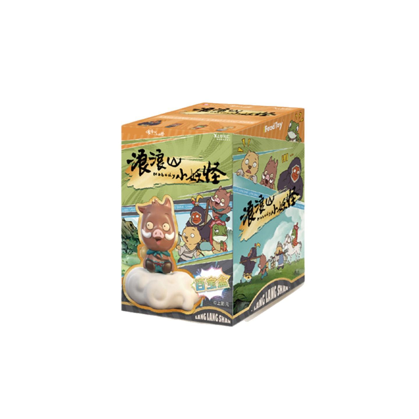 

Оригинальная серия фильмов вслепую «Маленький демон с горы Ланлан», таинственная коробка с милым набором карандашей «Демон-поросенок», игрушка в подарок Genuine