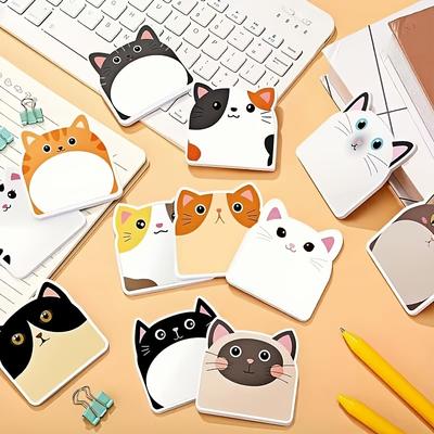 360 Adorable Sticky Notes Featuring 4 Assorted Designs, Perfect for Creative Journaling And Various Note-Taking Situations
