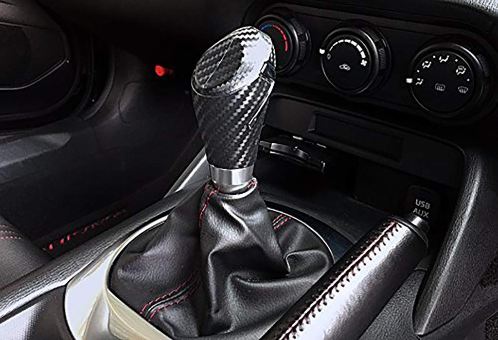 Fortune LAVAZA Carbon Look Shift Slim Combat Knob, Type, Type, LSN-02