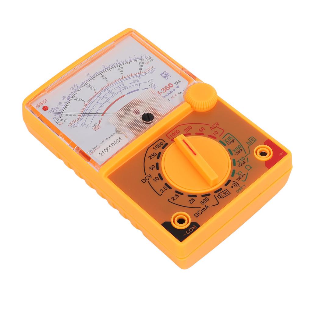 Multimeter High Definition Scale Multiple Measuring Ranges Humanized Design Small Safe Pointer