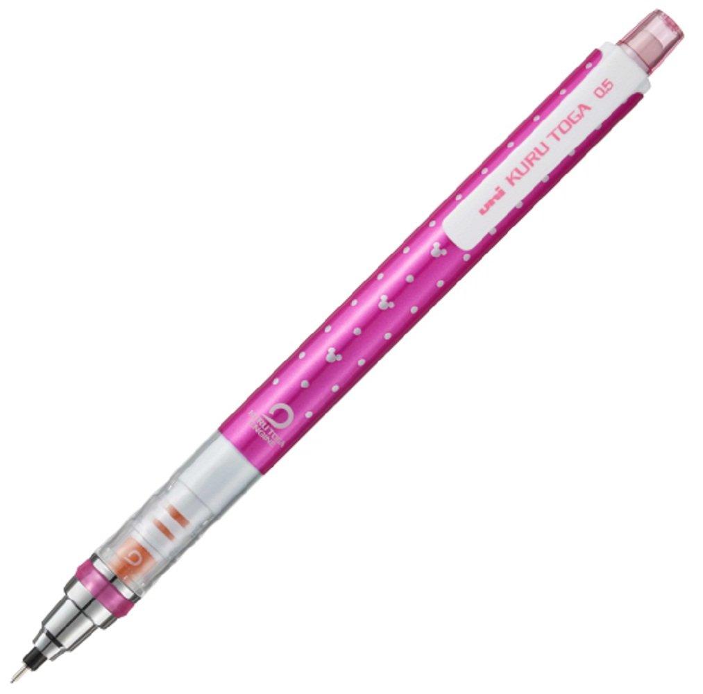 Mitsubishi Pencil Kurutoga Disney Mechanical Pencil, 0.5mm, Pink, M5650DS1P.13