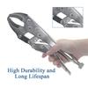 12 Inch Pro Large Opening Leverage Curved Locking Pliers Wide Mouth Pliers Heavy Industrial Grade