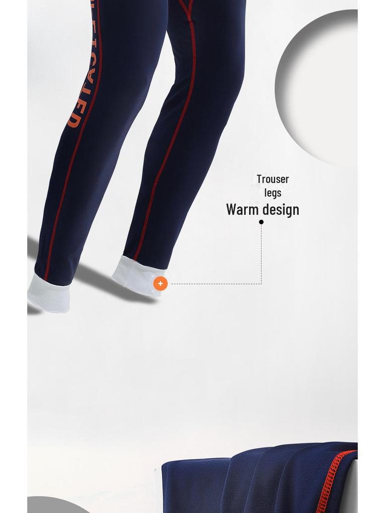 Men's Thin Cotton Wool Trousers: Warm Autumn & Winter Inner Wear Trend