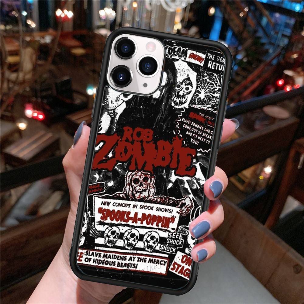 Rock Musician R-Rob Z-Zombie PC+TPU Phone Case For IPhone 17 16 15 14 PRO MAX 11 12 13 PLUS MINI Cover
