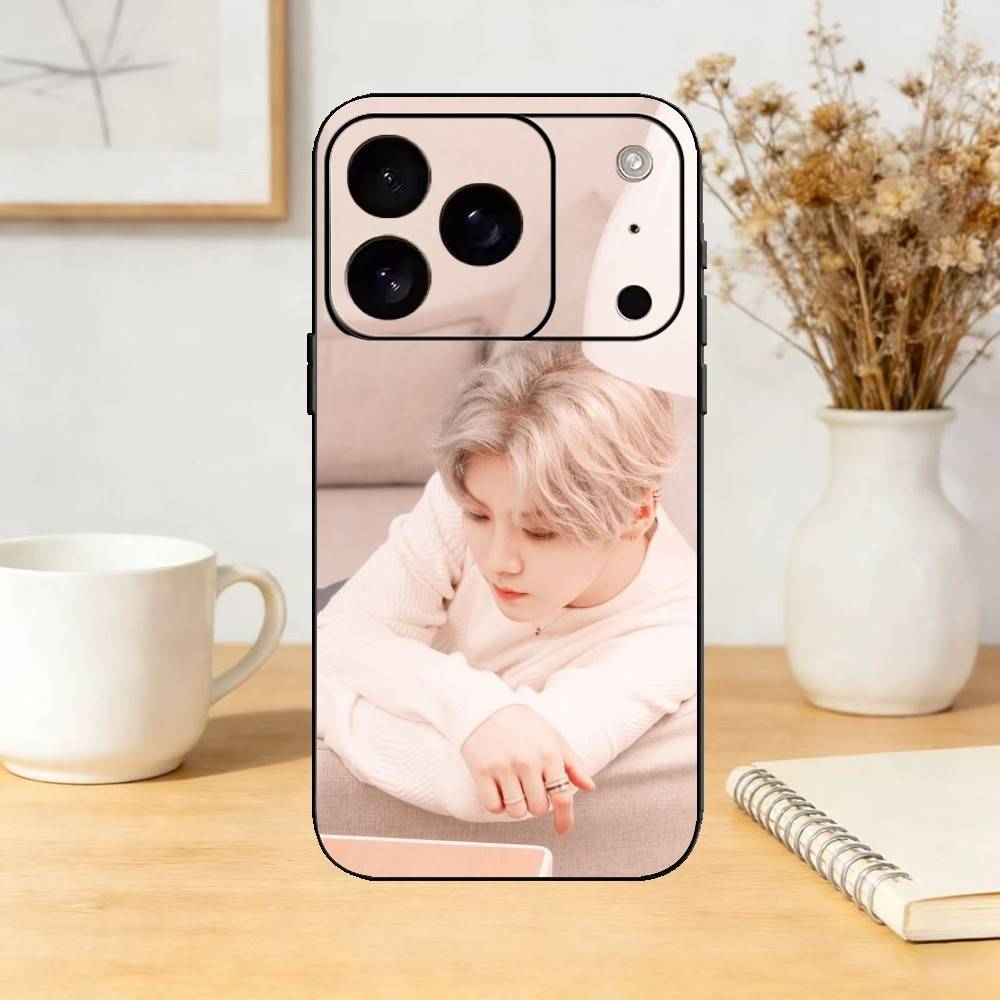 Lu Han Phone Case Silicone black Soft For IPhone 17,16,15,14,13,12,11,SE,Plus Pro Max