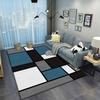 Light Luxury Crystal Pile Carpet Geometric Rugs Living Room Sofa Rugs Coffee Table Bedroom Full Bedside Floor Mats Home