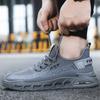 Men's Shoes New Spring and Summer Men's Fly-woven Breathable Casual Tooling Shoes Platform Driving Shoes Outdoor Sports Running