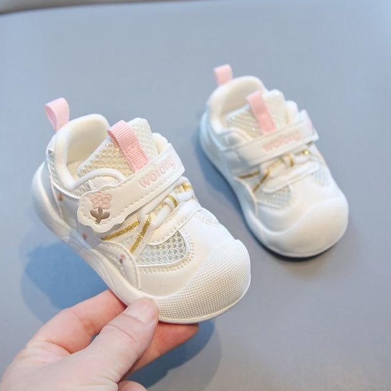 

Fashion Kid Sneaker2025autumn 0-2y Old Mesh Baby Shoe Soft Sole Walking Shoe Infants Gril Sneaker Allmastch Kid Shoe Baby Tennis 21insole14cm бежевый