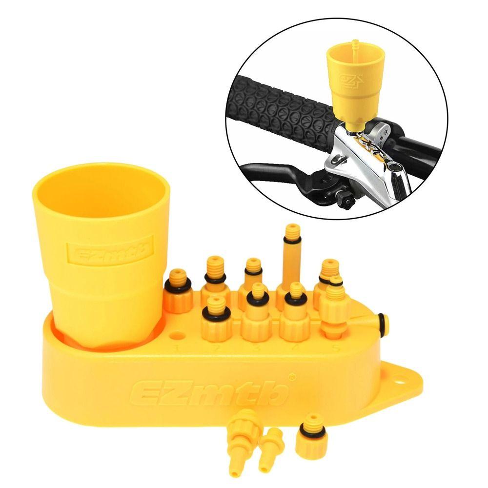 

Tool Bicycle Hydraulic Disc Disc Brake Oil Bleed Kit Brake Bleed Adapters Set Brake Repair Tool Nylon Joint Set