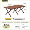 Ultralight Aluminum Folding Kermit Chair with Table for Outdoor Camping and Leisure Travel