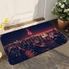 1pc New York City Night Bathroom Absorbent Mats Anti-Slip Mats Home Decor Supplies Carpets Home Kitchen Floor Mats