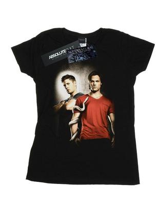 Womens/Ladies Heaven And Hell Cotton T-Shirt