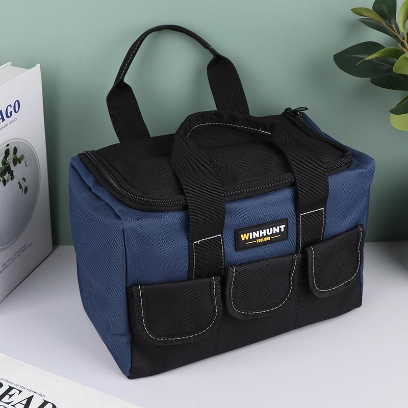 Multi Pockets Tool Organizer Tool Bag With 30% More Capacity Waterproof Tool Pouch For Electrician Tools