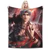 Soft Blankets Travel Love And Deepspace Sylus Bedding Throws  Flannel Bedspread For Home Decor Novelty Sofa Bed Cover