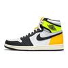 Air Jordan 1 Retro High OG Volt Gold Unisex Sneakers White University-Gold Black 555088-118