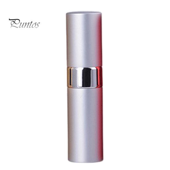 

10 мл распылитель для духов, портативный стильный круглый прочный длительный срок службы уникальный дорожный дозатор серебряный