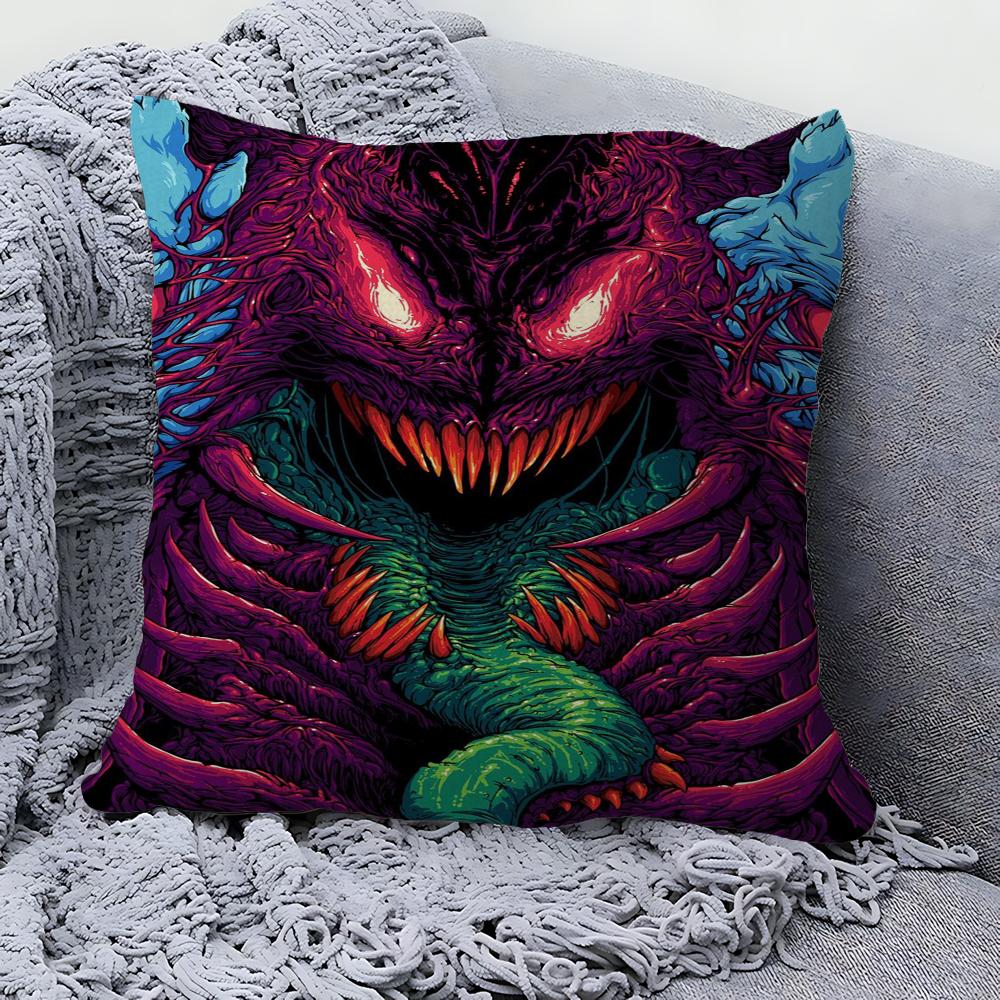 

CSGO Hyper Beast Pillow Cover Sofa Cushion Cover Home Room Decoration Children Gift 40x40 cm