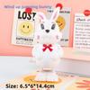 Plastic Jumping Bunny Wind Up Toy For Toddler Development Educational Gift