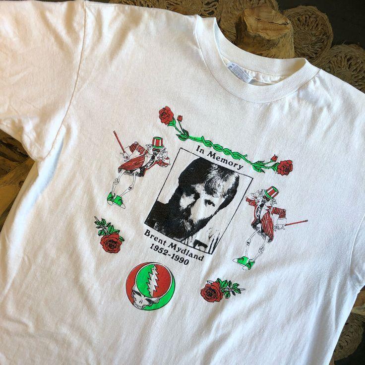 

In my memories Brent Mydland White 1990 unisex All size Tee Shirt C157 Unisex T-Shirt S