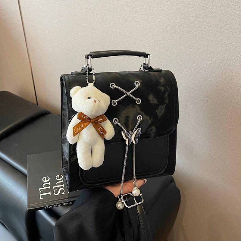 Commuter Backpack Women's New Shoulder High Sense Popular Fashion Versatile Schoolbag College Student Handbag