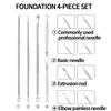 Xiaomi Acne Needle Blackhead Cell Clip Suit Double-Headed Acne Needle Acne Acne Removal Needle Tweezers Precision Acne Clip Acne Tool
