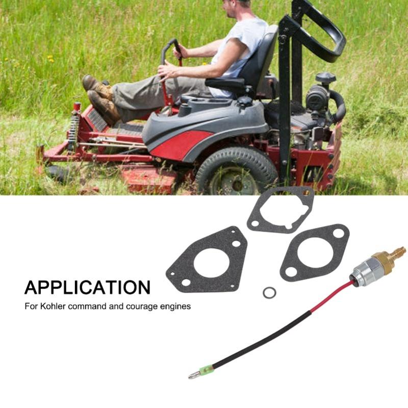 Carburetor Fuel Solenoid Replacement 24 757 45 S With Gaskets For Kohler Command And Courage Engines