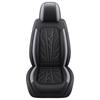 Single Full Coverage Car Seat Cover Premium Faux Leather Material, Fits Most Sedans/SUVs, Enhances Interior, 5 Colors Available