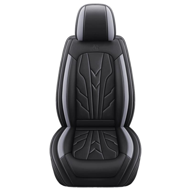 Single Full Coverage Car Seat Cover Premium Faux Leather Material, Fits Most Sedans/SUVs, Enhances Interior, 5 Colors Available