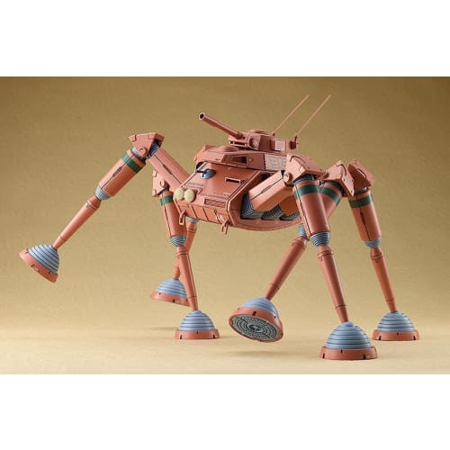 COMBAT ARMORS MAX23 Fang of the Sun Dougram Abitate F44D Desert Gunner 1/72 Scale Assembled Plastic Model Kit (Reissue)