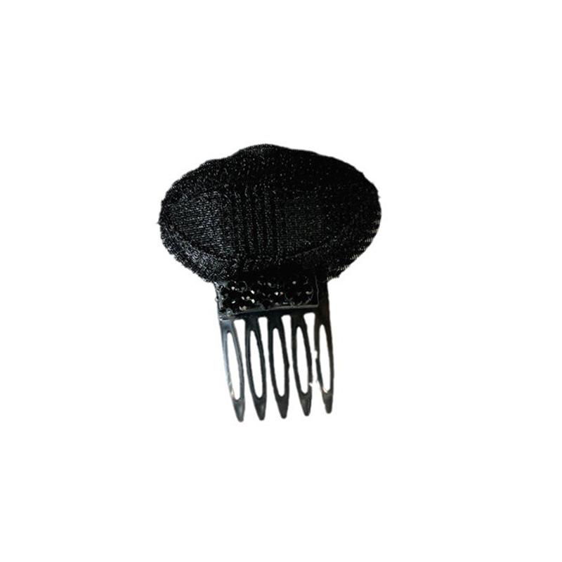 Rhinestone Invisible Fluffy Sponge Hårklemme Front Hårlinje Volum Base Puff Pute Hårbolle Hårstyling Hårnål