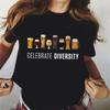 CELEBRATE DIVERSITY Beer Men T-Shirt Funny Brother Summer Men Women Tshirts Beer Lover Unisex Tshirts Oversized Tees  Camiseta
