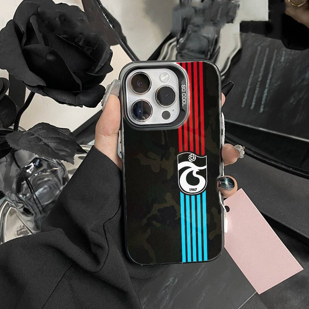 T-S Trabzonspor Phone Case For iPhone 17,16,15,14,13,12,Pro MAX White Matte Shockproof Cover