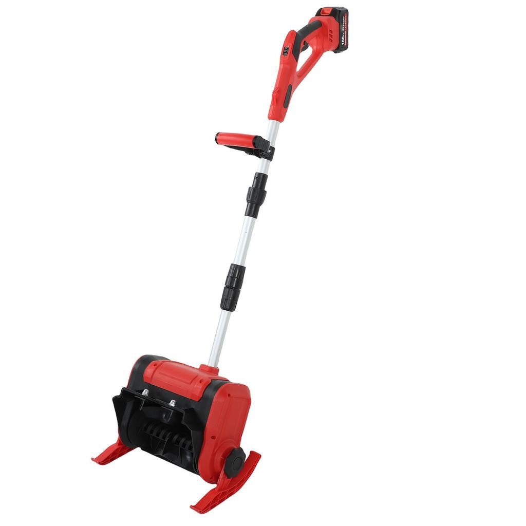 Cordless Snow Shovel Electric Snow Blower Foldable Battery Powered Snow Removal Machine 26.2ft Throwing Distance
