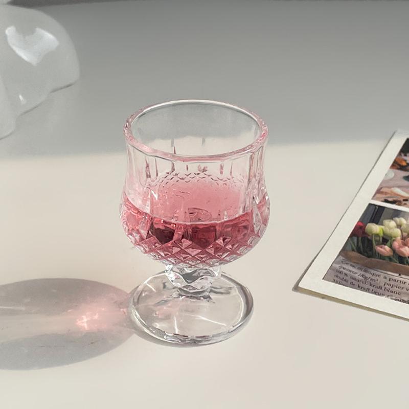 12ks Sada Diamantová malba Pohár na likér Módní Sklenice na vodku Koktejl Whiskey Nádobí Luxusní Sada sklenic na červené víno Transparentní