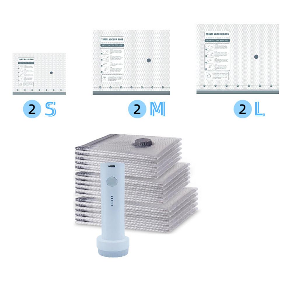 Space Saver Bags Travel Vacuum Set Travel Organization White Efficient Space Saver Bags Puncture Resistant Vacuum Sealing 2 3860₽