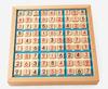 Sudoku Wooden Board Game Tabletop Game Sudoku Sudoku 9 Block Puzzle Brain Training Educational Toy Adults and Children Can Enjoy Over and Over Again