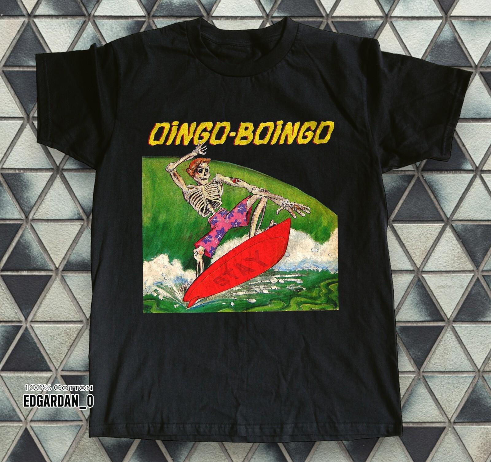 Oingo Boingo - Anthology Album Black Unisex T-shirt Size S-5XL XXXL
