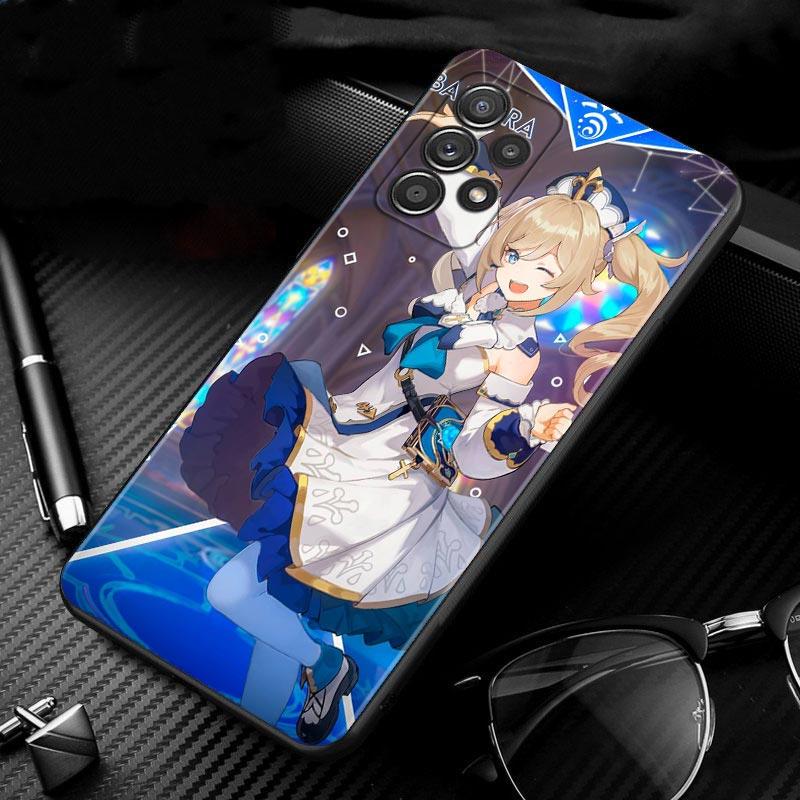Etui na Samsung Galaxy A51 A12 A21s A71 A52 A31 A32 A02s A72 A11 A41 A22 A01 A51 5G A02 F42 Okładka Gra Genshin Impact Dziewczyna