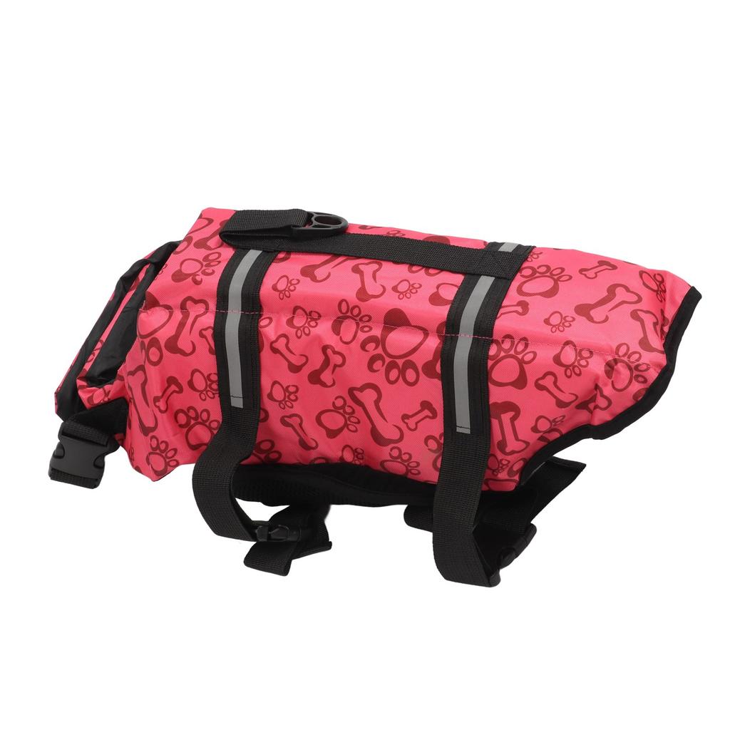 Dog Life Jacket Comfortable Adjustable High Visibility High Flotation Pet Life Vest for Swimming